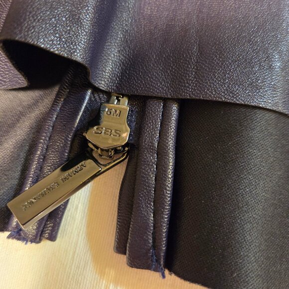 ARMANI EXCHANGE leather jacket - Picture 15 of 16